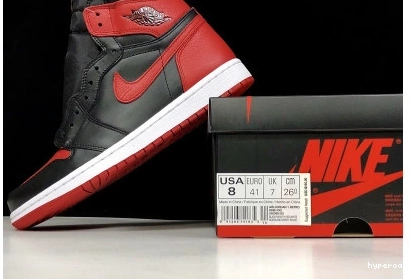 Hyperoad HIGH AIR “BANNED” RETRO RED JORDAN 1 MENS OG 1208